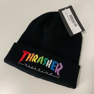 Thrasher Magazine Rainbow Beanie BNWT